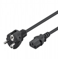 POWERTECH καλώδιο τροφοδοσίας CAB-P049, 3x 0.75mm², copper, 2m, μαύρο - Cables - Adapters